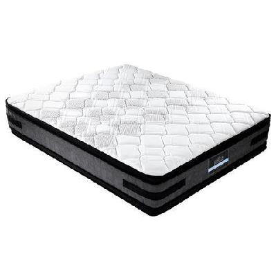 bedding luna euro top cool gel pocket spring mattress 36cm thick - queen 