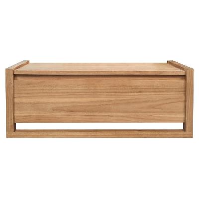 jasper blanket box/storage bench black 