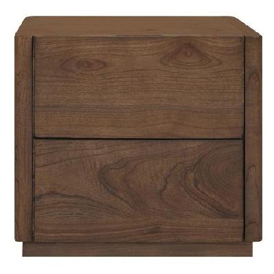 gatsby 2 drawer bedside table natural 
