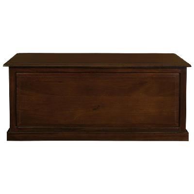 tasmania blanket box - large mahogany 