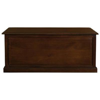 tasmania blanket box - large chocolate 