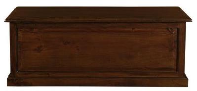 tasmania blanket box - medium chocolate 