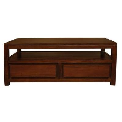 amsterdam 4 drawer coffee table chocolate 