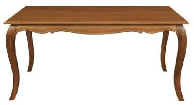 french provincial dining table 160 x 85 cm white 