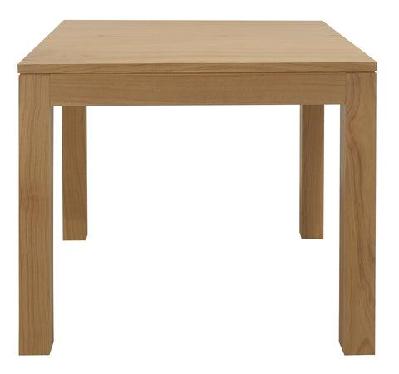 amsterdam solid mindi timber dining table 90 x 90 cm 