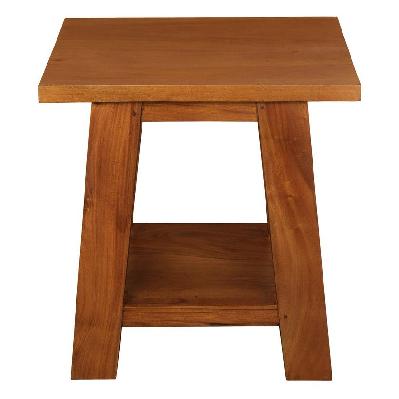 tokyo lamp table (light pecan) 