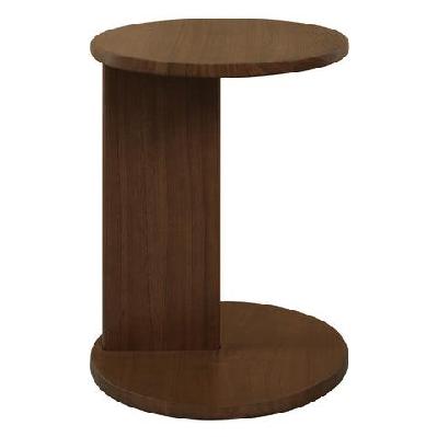 brentwood round side table natural 