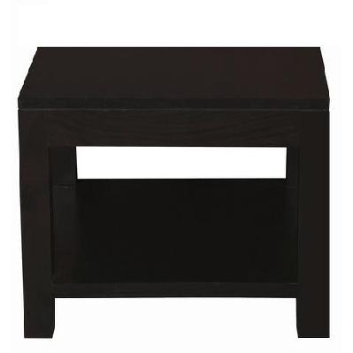 amsterdam lamp table 60 x 60 cm chocolate 