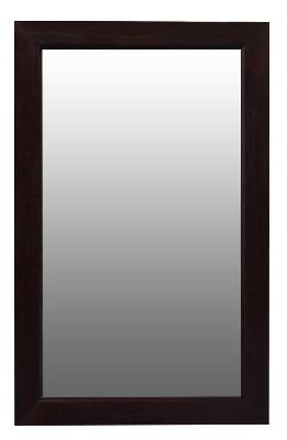 ascot solid mahogany timber frame mirror 160 x 100 cm mahogany 