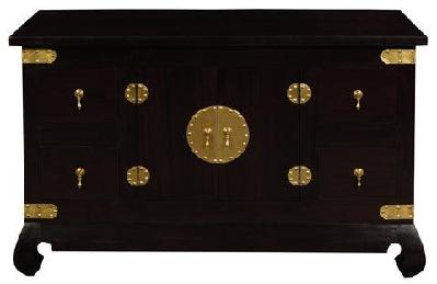 dynasty 2 door 4 drawer buffet chocolate 