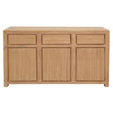 amsterdam 3 door 3 drawer buffet (natural) 