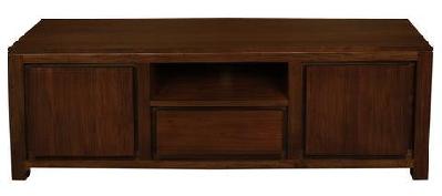 amsterdam 2 door 1 drawer entertainment unit light pecan 