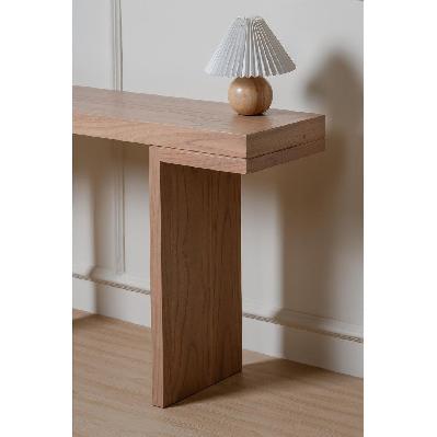 brentwood console table (natural) 