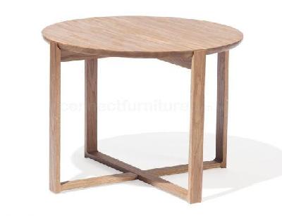 medium delta natural solid oak coffee tables by kai stania for ton 