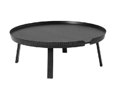 black around coffee table xl by bentzen for muuto