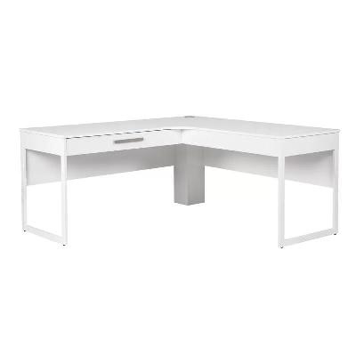 aspen l-shape desk 1 drawer 