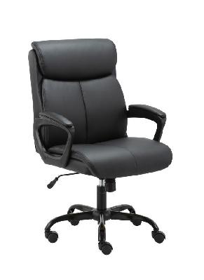 doux mid back purasoft office chair - medium back - with arms 