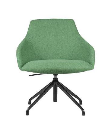 gold black 4 star base upholstered boardroom chair 