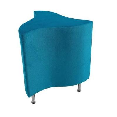 impress triangular reception area ottoman 