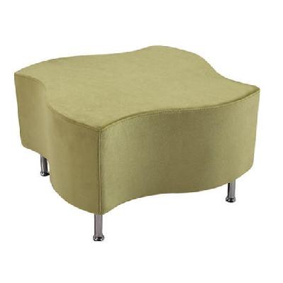 impress square reception area ottoman 