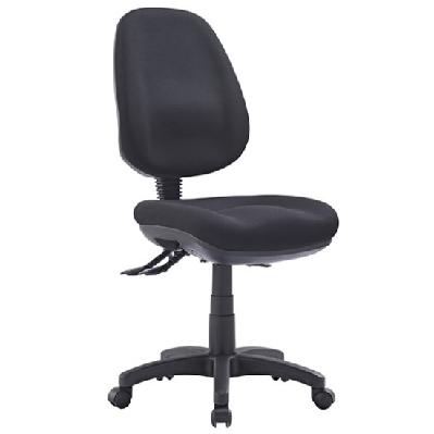 p350h-mb task chair - high back, black