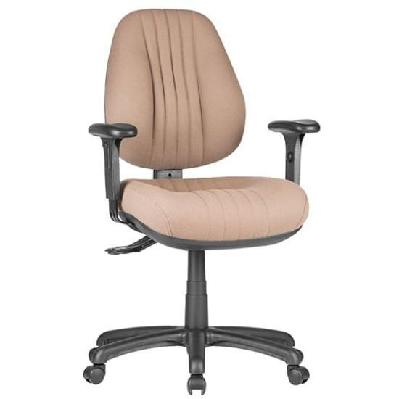 safari upholstered task chair - high back with arms 
