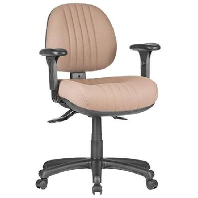 safari upholstered ergonomic task chair - with arms 
