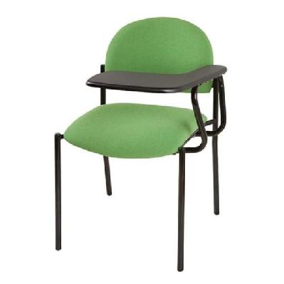 vera upholstered training chair with tablet arms - left hand 