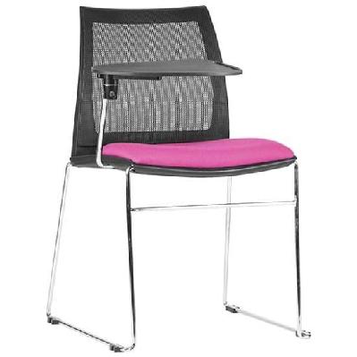 vinn mesh back training chair with tablet arms 