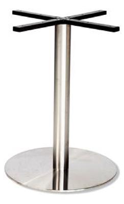stainless steel disc table base 