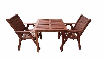 standard square 3 piece setting (2 seater) 