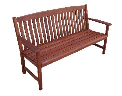 luneburg 3 seater bench 