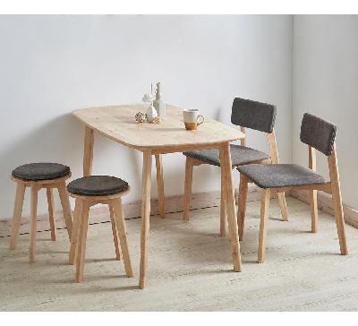hockey 5pc chairs and stools dining set 