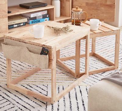 dice coffee table (set of 2)
