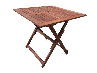 island square folding table 80cm 