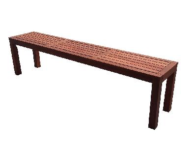 3 seater backless stool bench 