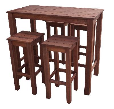 patio bar setting 5pc