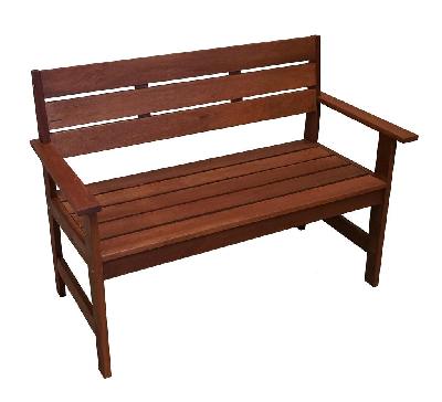 lazio 2 seater bench