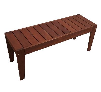 lazio backless 2 seater bench