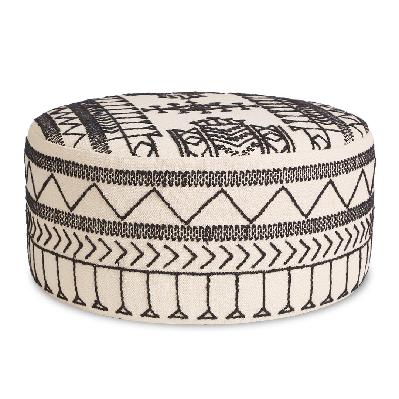 sh bronte round ottoman 