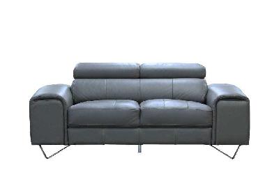 vi bellagio 2 seater leather lounge 