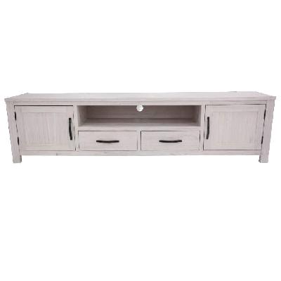 vi florida mountain ash entertainment unit with 2 doors 2 drawers & 1 niche 