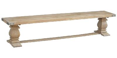 vi utah solid timber bench 