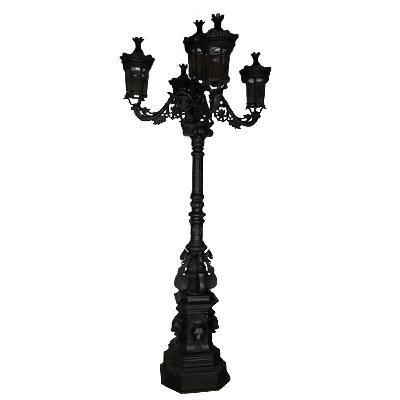 regent 300cm 5 headed street lamp 