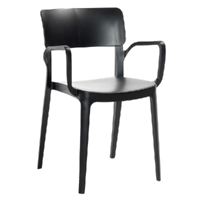 panora armchair black 