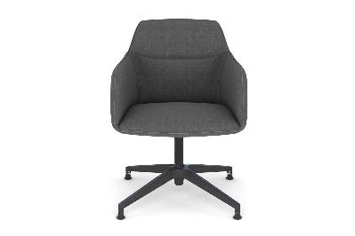 mcduck swivel office chair - black base 