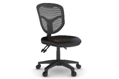 plover ergonomic mesh back synthetic leather seat 