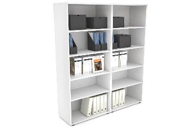 uniform large open bookcase [1600w x 1870h x 450d] 