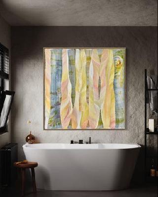 epiphany - fine art prints 91 x 91cm / 420gsm satin canvas / stretched with black timber frame 