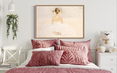 beginnings - fine art prints a3 - 420 x 297mm / 420gsm satin canvas / stretched with white timber frame 